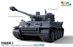 Tiger 4901 1/35 Sd.Kfz.181 TIGER I 1942-1945 EARLY WW2 GERMAN HEAVY TANK
