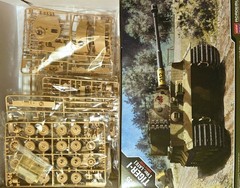 Academy 1/35 Tiger I Late Version 13314 WWII German Heavy Tank Model Kit Sealed