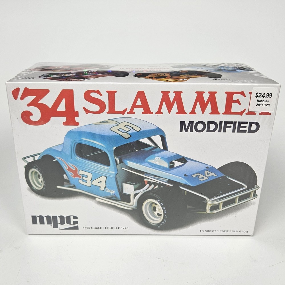 34 SLAMMER Modified MPC Plastic Model Car Kit MPC927M/12 1/25 Sealed New