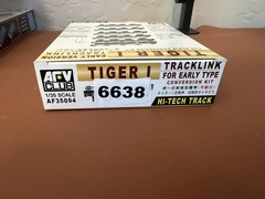 AFV Club 1/35 AF-35094 WORKABLE Track WWII German Tiger I Early Version 6638