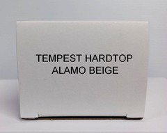 1964 Pontiac Tempest LeMans GTO HT Alamo Beige Promo Model Box Replica NO CAR