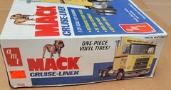 AMT Mack Cruiser-Liner Ryder Trucks 1977 Issue Opened Complete 1:25 Kit T536