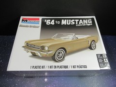 1964 1/2 Mustang Convertible Model Kit Monogram #14019 Level 4 New Sealed 1:24