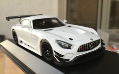 1/43 MINICHAMPS Mercedes AMG GT3, met.white , 1/402 PCs ,2017 mint+++!