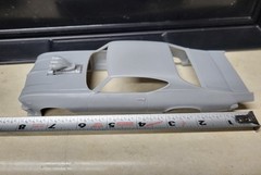 1/24 scale resin 3d printed Outlaw Blown Chevy Chevelle drag body slot car