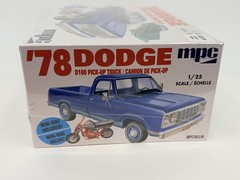 MPC ’78 Dodge D100 Pick-Up Truck Mini Bike Included Model Kit *Sealed* 1:25