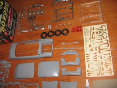 AMT 1950 Ford Convertible Kit # T-150 Unbuilt in Box Styline Grey 60s Issue 50