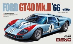 MENG 1/12 Scale FORD GT40 MK,ll “66 RACING SERIE RS-002 Model Kit