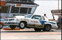 DECALS- F. J. Smith Olds, Sportsman drag racing series.