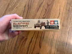NEW IN BOX! Pkw.K1 Type 82 Kubelwagen German VW Jeep 1:35 Scale Model Kit Tamiya