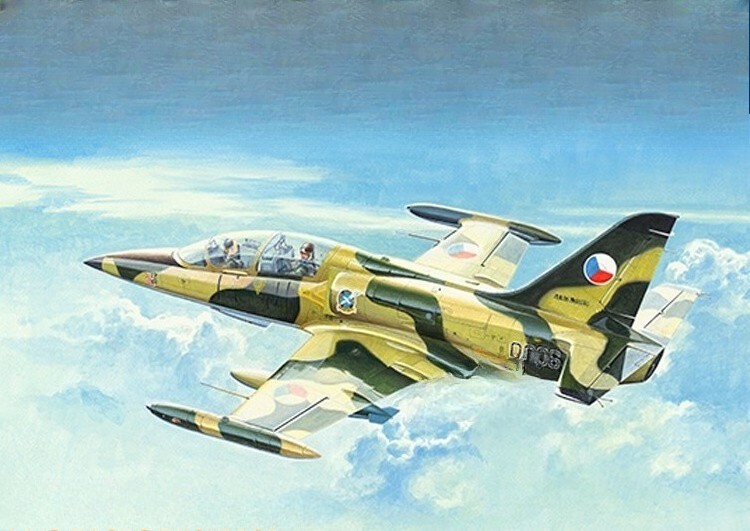 Trumpeter Models 05806 1/48 Aero L39MS/l59 Super Albatros Aircraft Model Kits