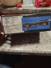 BATMAN BATMOBILE Model Kit VTG 1989 AMT/ERTL DC Comics 1/25 Scale #6877