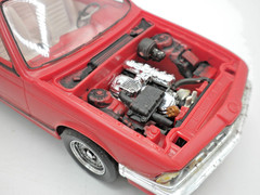 Monogram #2275 1981 BMW 635 Csi 1/24 Scale Model Car includes Build Sheet BUILT