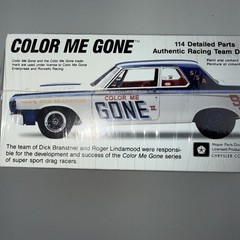 New LINDBERG Color Me Gone 1964 DODGE 330 SUPER STOCK 1:25 FACTORY SEALED
