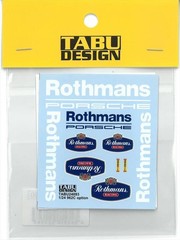 Barchetta 1/24 Porsche 962C TABU Decal TABU24093