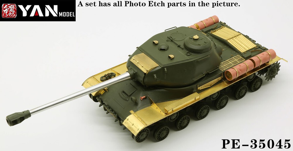 1/35 Russian JS-2 Heavy Tank Photo-etched Super Detail-up Set for Tamiya 35289