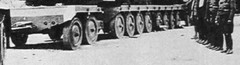 MGM 01-14 1/35 Resin WWII German 150 Ton Tank Transporter – Trailer
