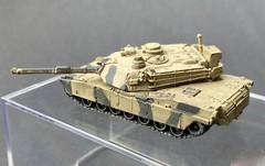 Takara 1:144 US Army M1A2 Abrams NTC Camo MBT World Tank Museum TK-T06100 NEW