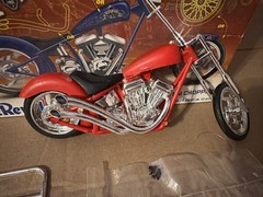 Revell 1/12 Scale Aces Wild Custom Chopper Built Extra Parts