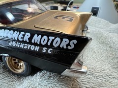 VTG NASCAR 1957 Chevrolet NASCAR Stock Car Curtis Turner 1/25 Scale