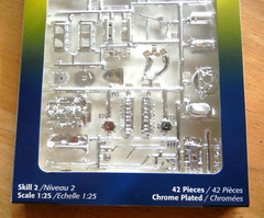 1957 CHEVY 283 V-8 ENGINE & TRANNY KIT 1:25 REVELL NO LONGER MADE F r e e SHIPP