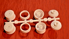 AMT Fiat Altered Drag Car Wheels 1/25