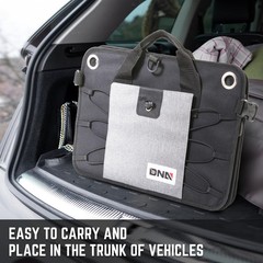 Dna Motoring Trunk Organizer For Car 70L Large Capacity Foldable Trunk