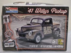 Monogram ’41 Willys Pickup Truck 1/25 Scale Model Kit