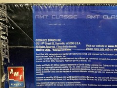 New Sealed Vintage 2006 AMT Classic 1963 Shelby Cobra 289 Model Kit 38423 NIB
