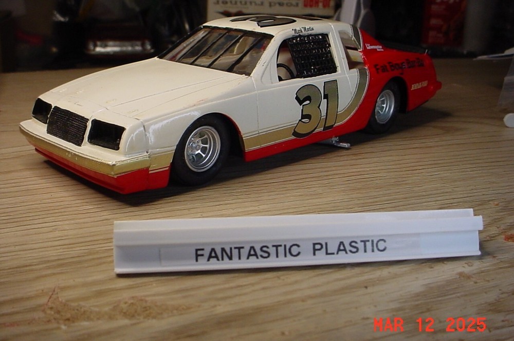 Mark Martin 31 Fat Boys BBQ Ford Thunderbird NASCAR Plastic 1/24th Part fb269