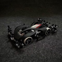 TAMIYA 4WD FMA Chassis Front Motor Speed Viper 9 Colors Matte Black Custom Car
