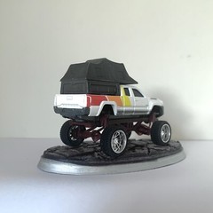 1:64 2016 Toyota Lifted Truck Frame.(Truck Body And Wheels Not Included)