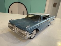 1959 Edsel Corsair Hardtop Original Blue Dealer Promo Model Car