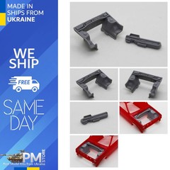 DiOlex DP24046 1/24 Transkit LHD dashboard with engine bay Toyota Starlet KP61