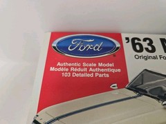 Lindberg 1963 Ford Mustang II Concept Car 1/25 Scale Model Kit NEW OPEN BOX READ