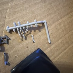 Original ’60’s Issue AMT ’53 Ford Pickup 3 in 1 Model Truck Unfinished 1/25