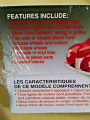 Ford Coupe 1940 Police Lindberg Car Model Kit 72159 New 2006 3 Way Stock Custom