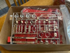 Lindberg Dodge “Little Red Wagon” Drag Truck Model 1/25 72158, New Sealed Parts