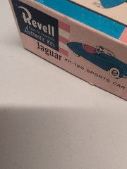 Revell 1:32 Jaguar XK-120 Vintage Model Car Kit H-56-79 Open Box Sealed Parts
