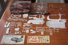 AMT Bill Cushenberry Silhouette Show Car Rod Orig Unbuilt Kit # 2162 ’60s Issue