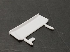 67 Shelby GT350 TRUNK LID from AMT 1:25 Model Kit 1967 Ford Mustang