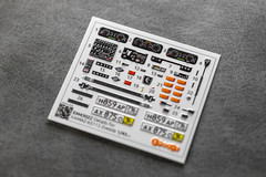 1:43 3D Detail Set Interior Exterior for KamAZ 65115 Zvezda 43006