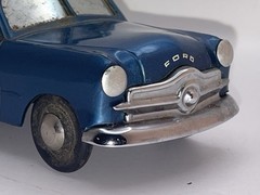 ERROR AMT 1949 Ford Custom Sedan 1/25 Wind-up Promo BAYVIEW BLUE POLY w/SWIRLS