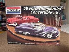 Monogram ‘58 Ford Thunderbird Convertible 2 n’ 1 #85-2385 Released in 2002 NEW