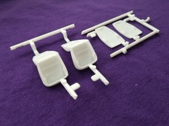 1991 Chevy S-10 Lowrider BUCKET SEATS from Revell 1:25 Model Kit