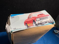 1/24 MONOGRAM 66 CHEVROLET CHEVELLE MALIBU SS PRO STREET RED MODEL KIT OPEN B10