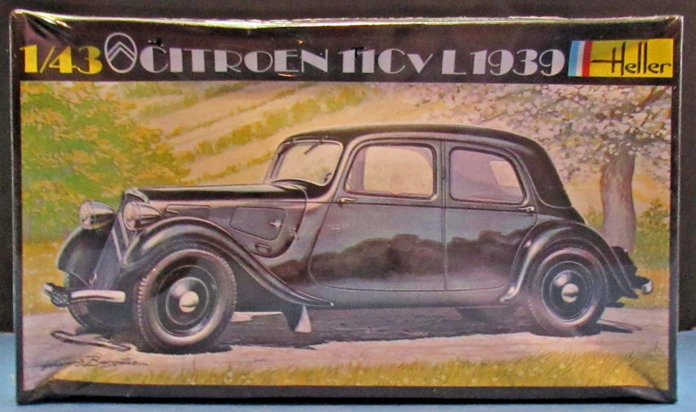 Heller CITROEN 11 Cv L 1939 Car 1/43 Model Kit Racing Sport Model 159 Sealed