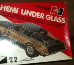 NEW BOX MPC HURST OLDS HEMI UNDER GLASS DRAG RACING CAR MODEL KIT FACTORY SEALED