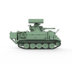 SSMODEL 1/144 Military Model Kit Brazil Osorio EE-T1/T2 Main Battle Tank
