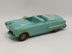 Vintage Turquoise 1953 Chevy Bel Air Dealer Promo Car FOR PARTS OR REPAIR